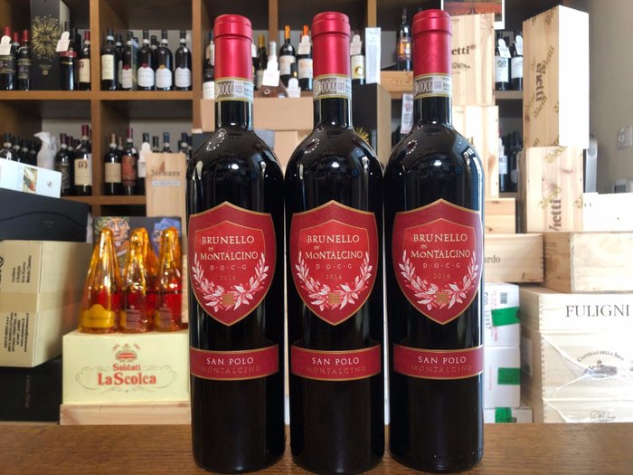 2014 Allegrini San Polo - Brunello di Montalcino - 3 Flaschen (0,75 l)
