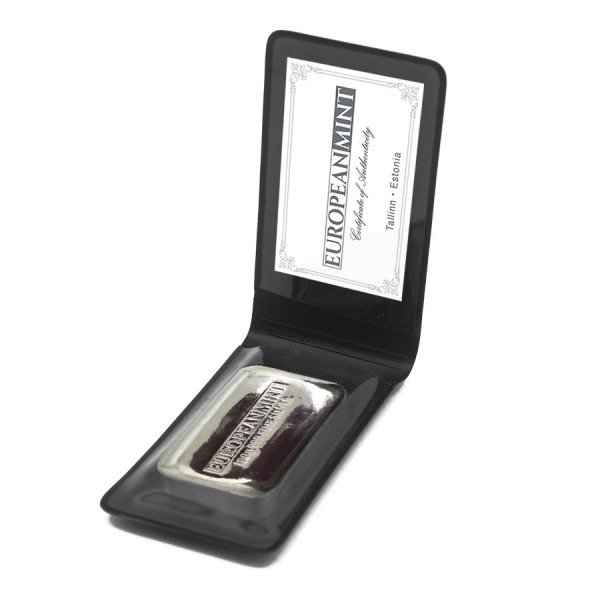 100 gram - Zilver .999 - Europeanmint - Met certificaat  (Zonder Minimumprijs)