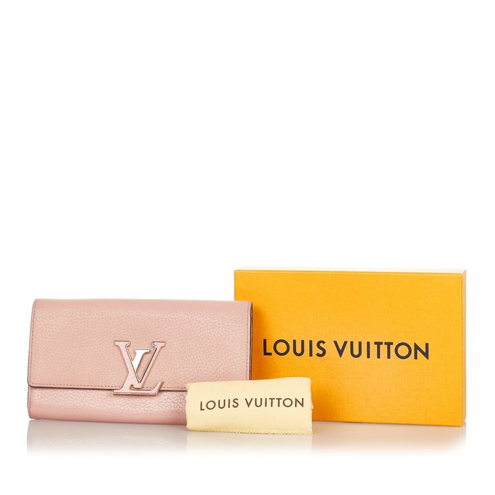 Louis Vuitton - Authenticated Wallet - Leather Pink for Women, Good Condition