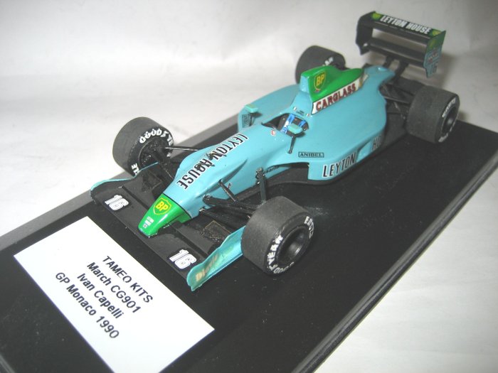 Tameo Kits - 1:43 - Leyton House March CG901 Judd Ivan Capelli GP Monaco 1990 - Koottu sarja