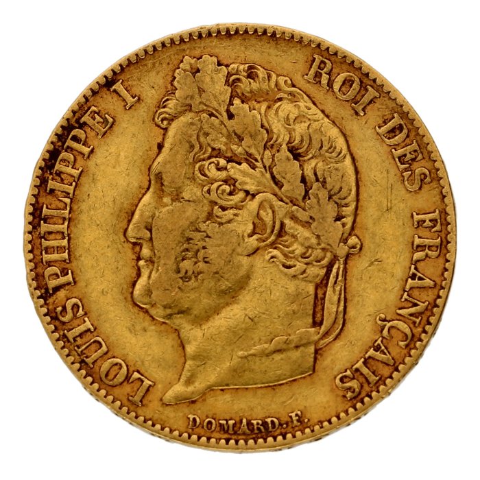 20 Francs Or 1843 A - Zf+