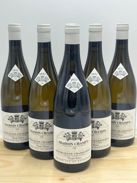 2021 Bourgogne Chardonnay "Cuvée Edme" - Maison Champy - Bourgogne - 6 Flaschen (0,75 l)
