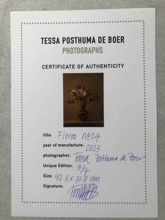 Tessa Posthuma de Boer – Flores no. 04
