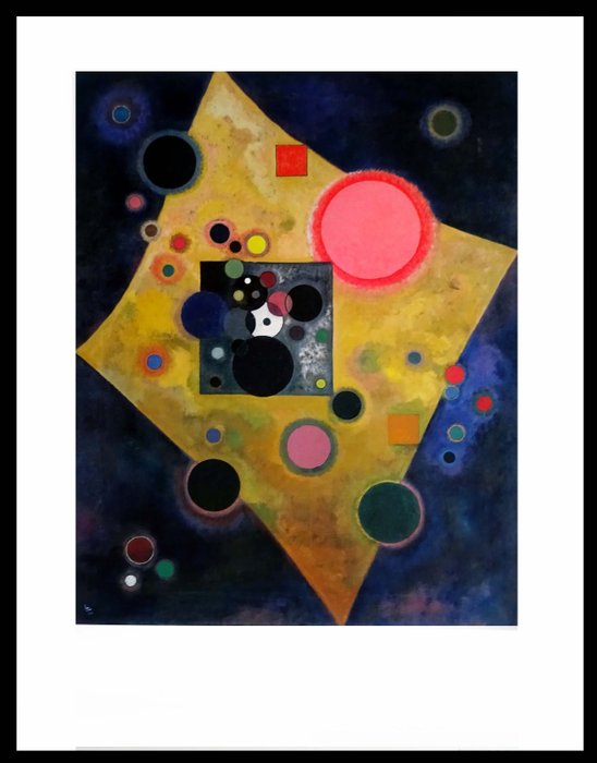 Wassily Kandinsky - Akzent in Rosa 1926