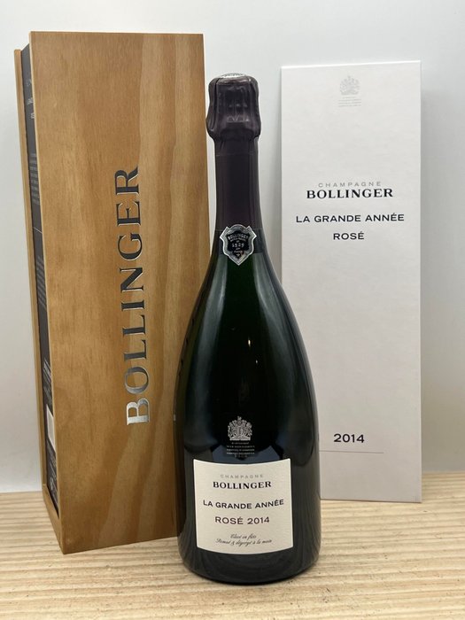 2014 Bollinger, La Grande Année Rosé - Champagne - 1 Garrafa (0,75 L)