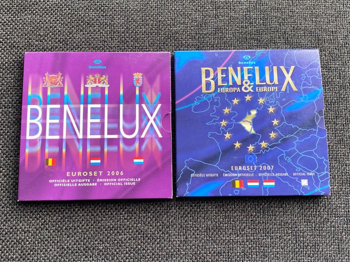 Benelux. BeNeLux set 2006/2007 in blister  (No Reserve Price)