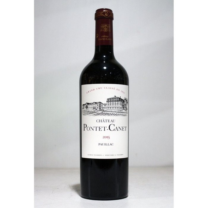 2015 Chateau Pontet Canet - Pauillac 5ème Grand Cru Classé - 1 Flasche (0,75Â l)