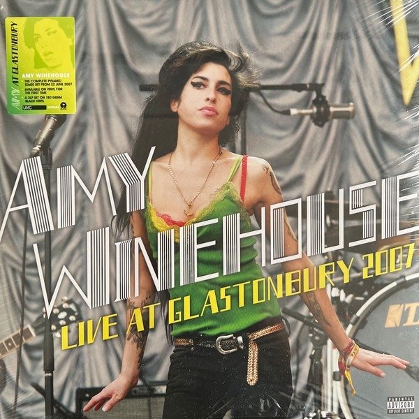 Amy Winehouse - Live At Glastonbury 2007 - 黑膠唱片 - 180克, 立體聲 - 2022