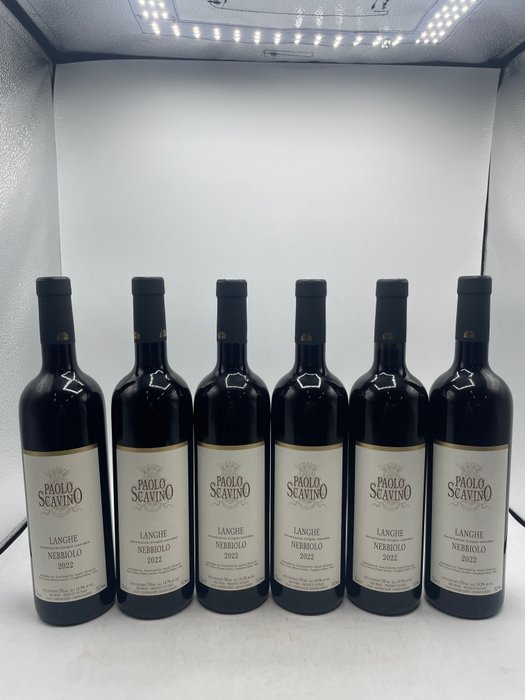 2022 Paolo Scavino, Langhe Nebbiolo - Πιεντμόντ - 6 Bottles (0.75L)