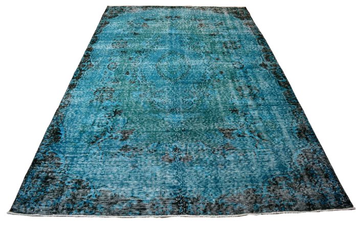 绿松石复古-干净如新 - 小地毯 - 258 cm - 158 cm