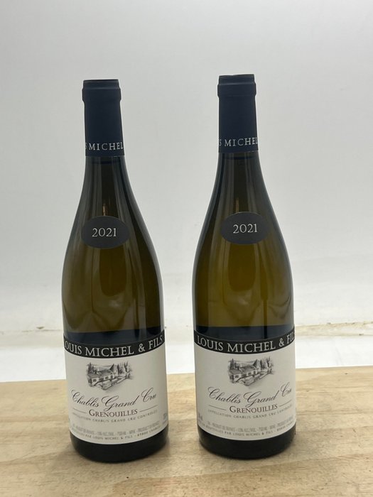 2021 Chablis Grand Cru "Grenouilles", Louis Michel & Fils - Chablis - 2 Bottiglie (0,75 L)