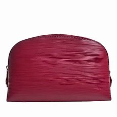 vuitton red epi dauphine cosmetic