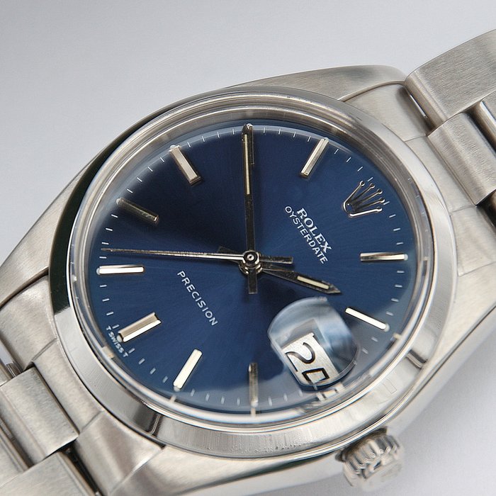 Rolex - Precision DateBlue Dial - Ohne Mindestpreis - 6694 - Unisex - 1970-1979