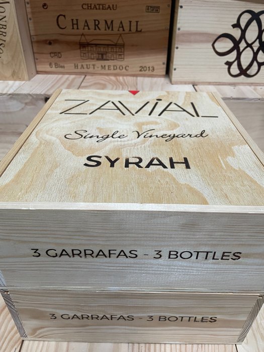 2016 Zavial Single Vineyard Syrah Reserve - 里斯本 - 6 瓶 (0.75L)