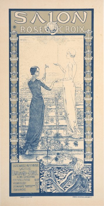 Carlos Schwabe (1866-1926) - Les Maîtres de l'Affiche : Salon Rose Croix