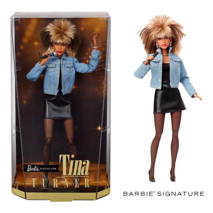 Barbie  - Păpușă Barbie Tina Turner - Barbie Signature Doll - Mattel - 2010-2020