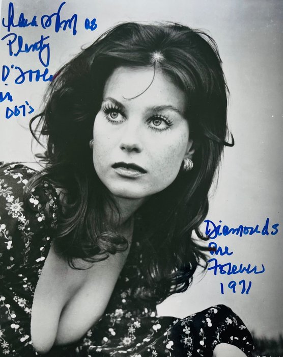 James Bond 007: Diamonds Are Forever - Lana Wood (Plenty O'Toole) - Autograf