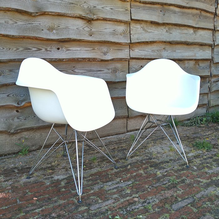 Vitra - Charles Eames, Ray Eames - Chaise (2) - DAR - Plastique