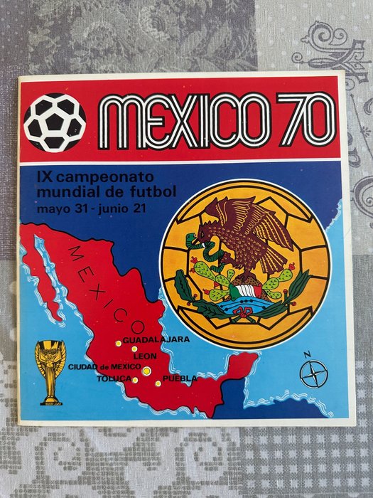 Panini - WC Mexico 70 - Album vuoto (international edition) - 1970