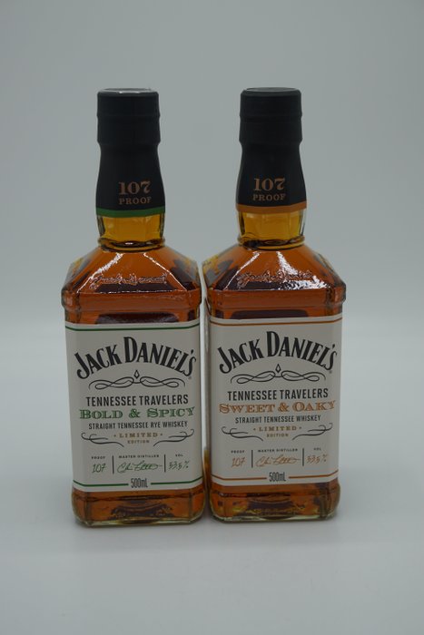 Jack Daniel's - Bold & Spicy - Sweet & Oaky  - 500ml - 2 flessen