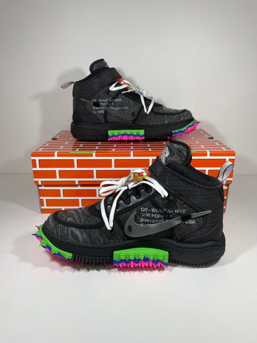 Nike X Off White - Air Force One Mid - Zapatillas de deporte - Talla: Zapatos / UE 41