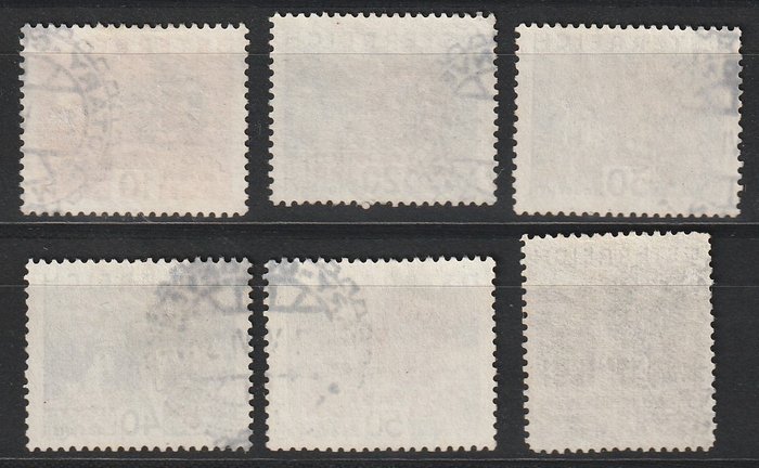 Oostenrijk 1931 – Rotary – Michel 518/523