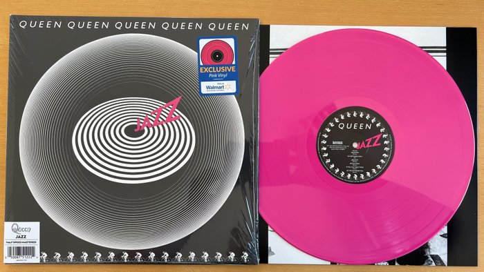 Queen - JAZZ [coloured pink Vinyl pressing] with Poster - LP - 180 grammi,  Vinile colorato - 2022 - Catawiki