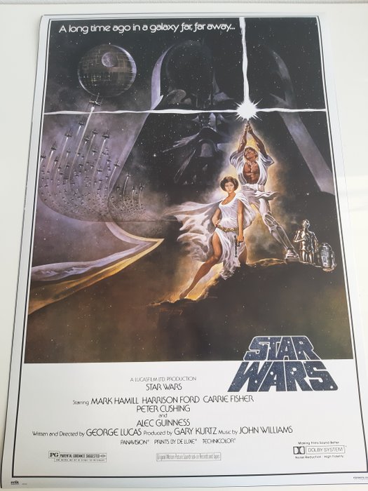 George Lucas - Star Wars Episode IV: A New Hope - Cinema Poster 91,5 x 61