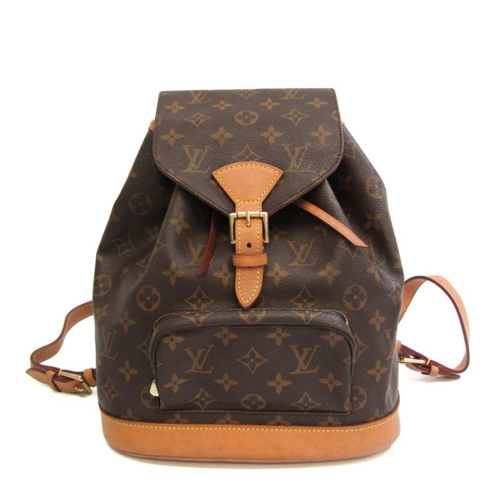 Louis Vuitton LV BackPack Bag Montsouris MM Brown Monogram 3223081  Đức An  Phát