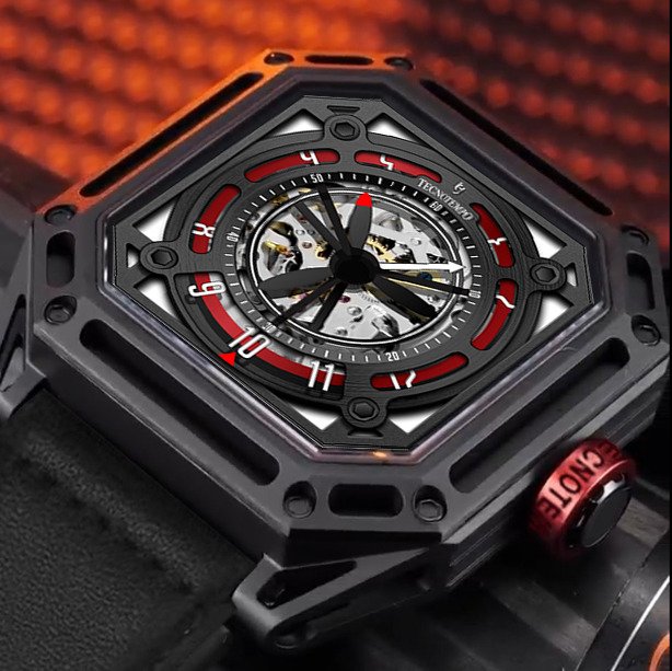 Tecnotempo® -  Automatic "Dynamic Helix" - Designed by Tecnotempo - TT.50.BHX - Homme - 2011-aujourd'hui