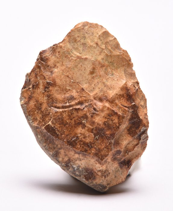 Paleolitico Pietra Focaia Bifacciale del Paleolitico medio - (61×47×- mm) -  Catawiki