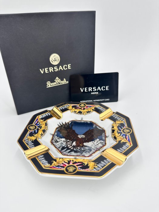 Rosenthal - Versace - 烟灰缸 - "Le Regne Animal - Sam" - 陶瓷