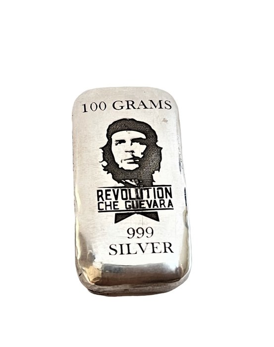 100 grammi - Argento .999  (Senza Prezzo di Riserva)
