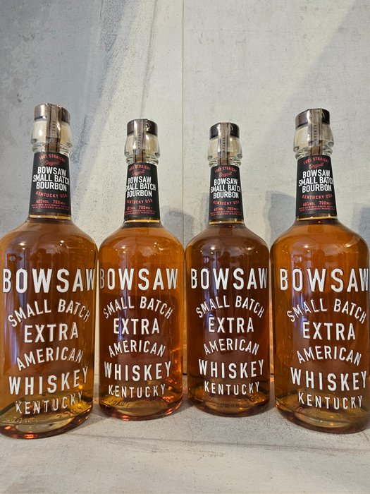 Bowsaw - Small Batch Bourbon  - 70 cl - 4 bottles