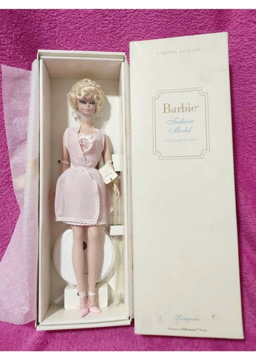 Mattel - Barbie Silkstone lingerie blonde - #4 - Doll Barbie