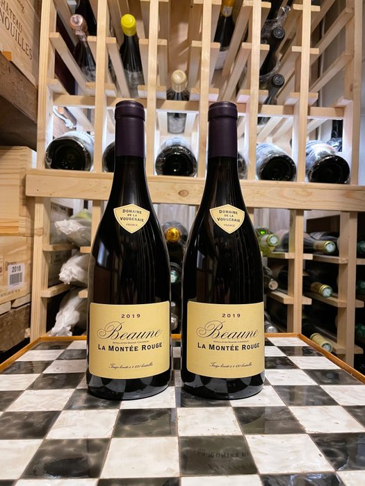 2019 Domaine de la Vougeraie Beaune La Montee Rouge - Burgundy - 2 Bottles (0.75L)