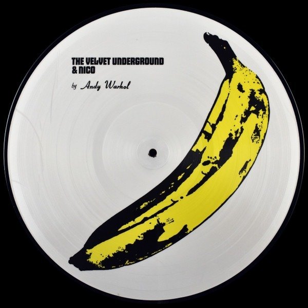 Velvet Underground & Nico - "Banana" Lp picture disc, "White light/white heat" and "Live at the Gymnasium" 3 LPs still sealed - Flere titler - Vinylplade - 180 gram, Billeddisk, Farvet vinyl - 2008
