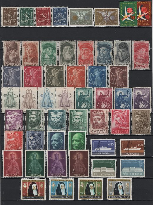 Portugalia 1945/1959 - 13 Kompletne serie