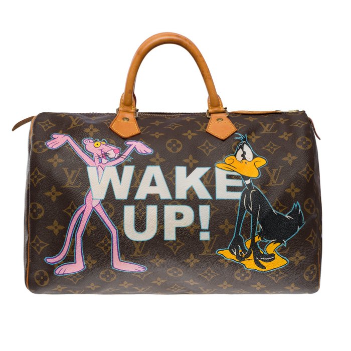 louis vuitton hand painted bags