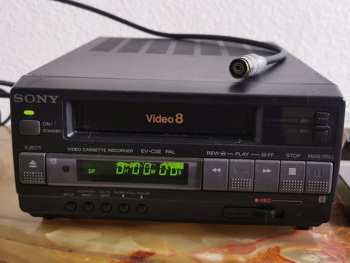 Sony - Vidéo cassette recorder EV-C3E pal Lecteur-enregistreur de cassettes  - Catawiki