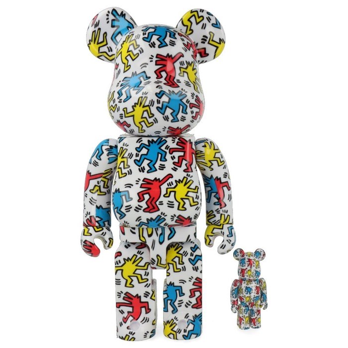 Medicom Toy Be@rbrick - Keith Haring v9 (Dancing Dogs) 400% - Catawiki