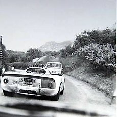 Porsche 907/2200 Ludivico Scarfiotti-Gerhard Mitter – Targa Florio 1968 – Atmosphere Print/Rare/Selten/Zeldzaam – Porsche