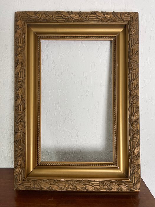 Cadre doré - pour un tableau ou un miroir - Bois - XIXe siècle - Catawiki