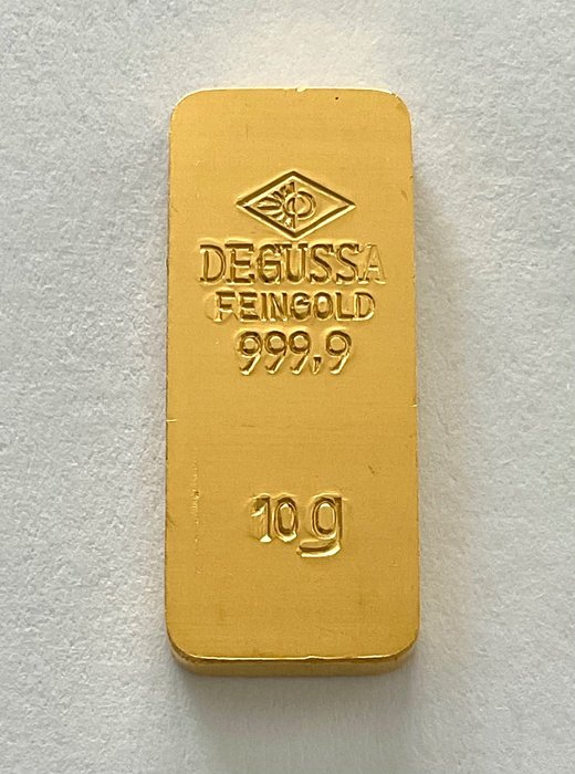 10 grams - Guld - Degussa