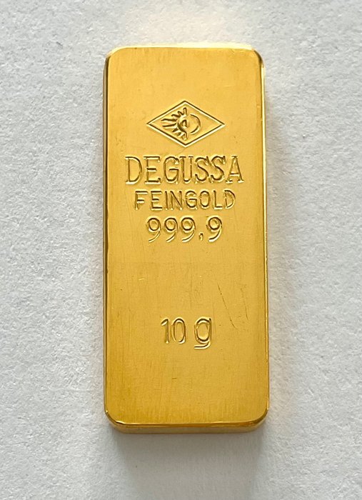 10 grams - Guld - Degussa