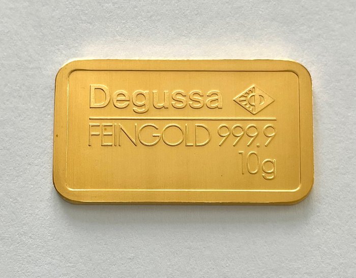 10 grams - Χρυσός - Degussa