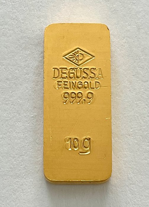 10 gramas - Ouro .999 - Degussa