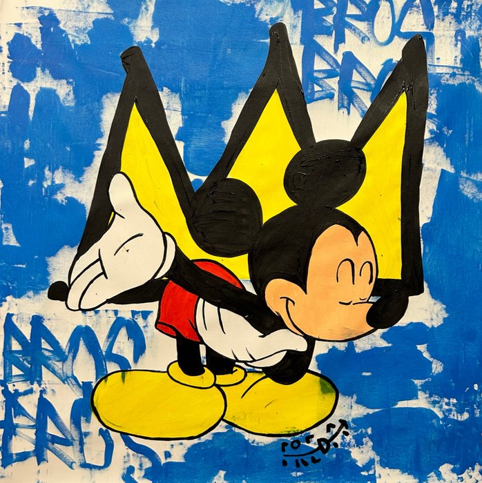 Freda People (1988-1990) - Mickey Mouse And Basquiat