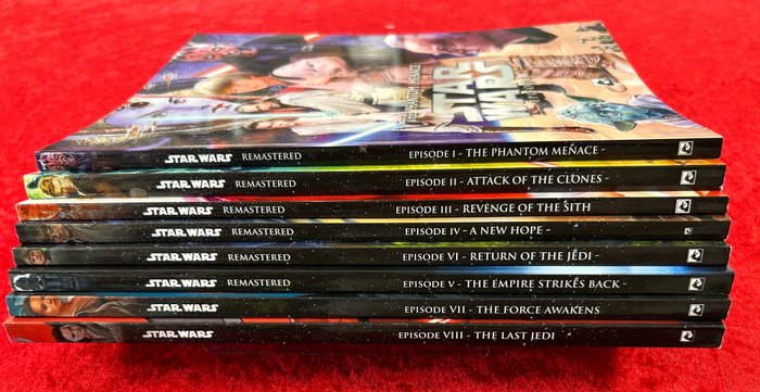 Star Wars 1 t/m 8 - Complete set Star Wars Filmspecials - 8 Album - Første udgave - 2015/2018
