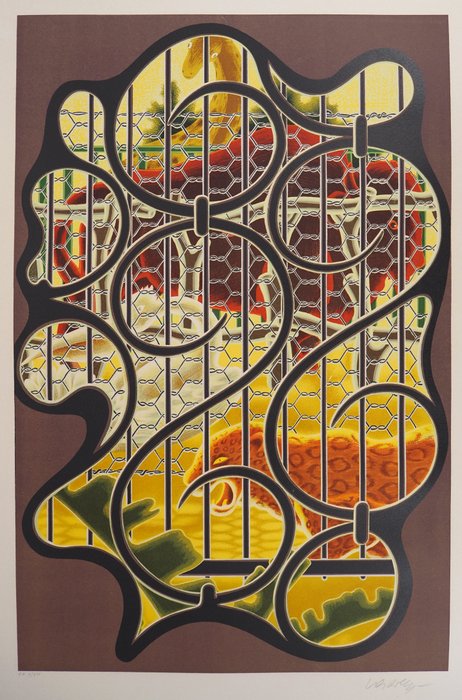 Victor Vasarely (1906-1997) - Animaux sauvages